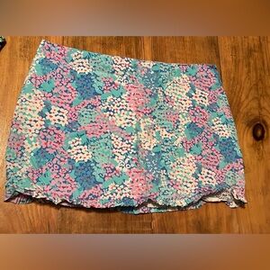 Floral Lilly Pulitzer Mini Skirt